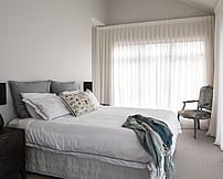 pool house master bedroom