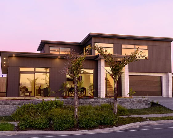 Papamoa 2 Storey spacious house design - exterior