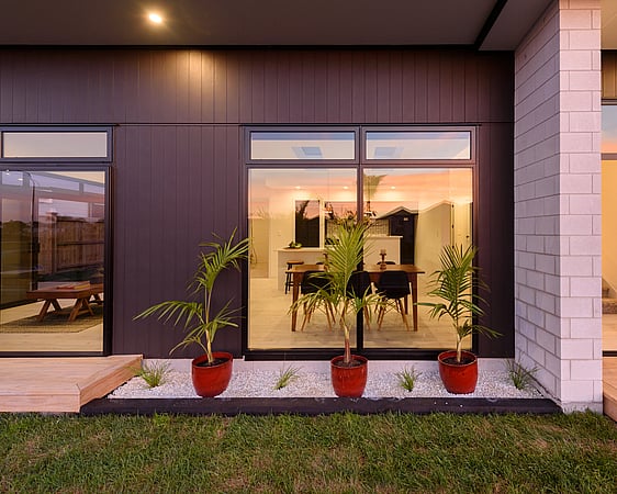 Papamoa 2 Storey spacious house design - garden