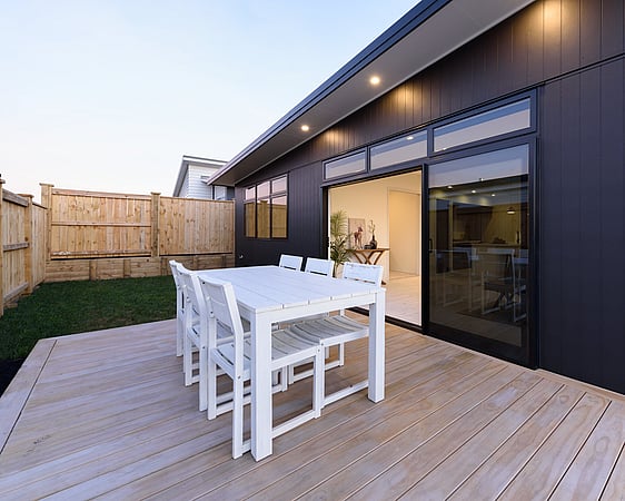 Papamoa 2 Storey spacious house design - deck