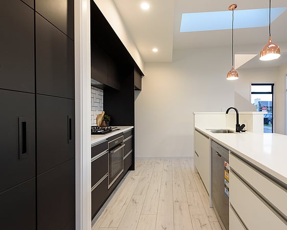 Papamoa spacious house design - kitchen