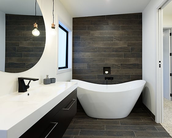 Papamoa spacious house design - bathroom