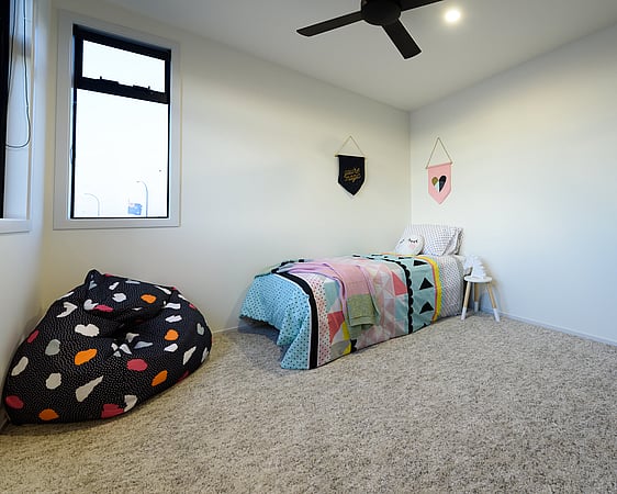 Papamoa spacious house design - bedroom