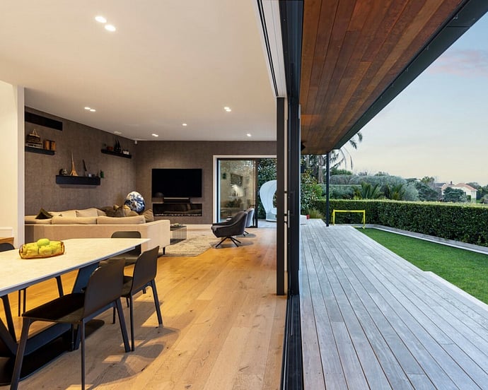 Auckland Architectural House Designer - indoor outdoor flow
