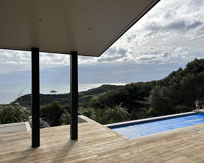 Pool design with a view