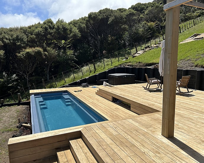 Pool design Muriwai