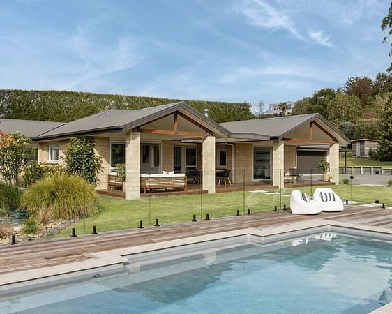Te Puna House Extension with covered outdoor entertaining area