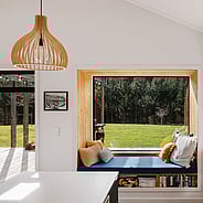 Indoor window box seat design