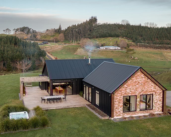 recycled brick gable ends