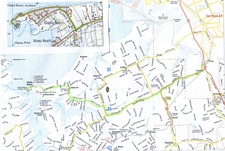 Click here for a Google map - This map is included in rally entry form.