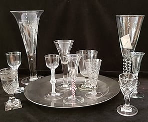 Aly's Antiques Cambridge NZ, Unique collectable Antique Glass available instore