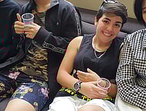 Saskia (Italy) - I really enjoyed studying here, teachers are good and I made a lot of friends. I think this experience will help me in the future!