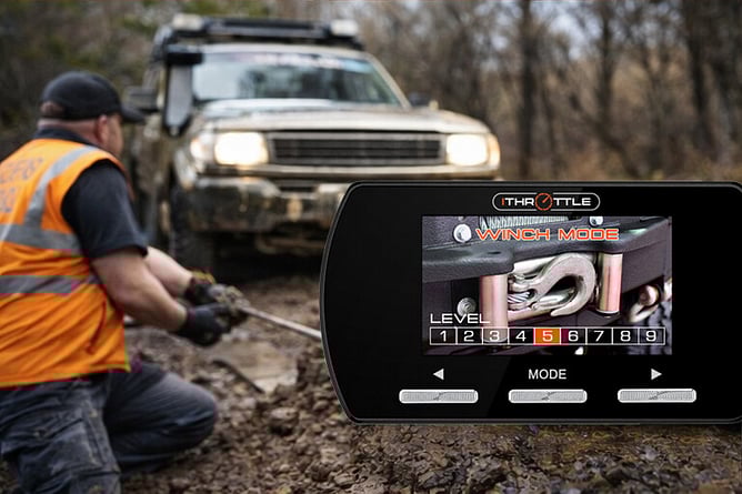 How to use your iThrottle Controller in Winch Mode