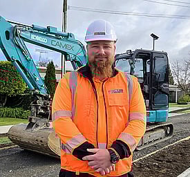 Damian Timms - Civil Engineering Cadet