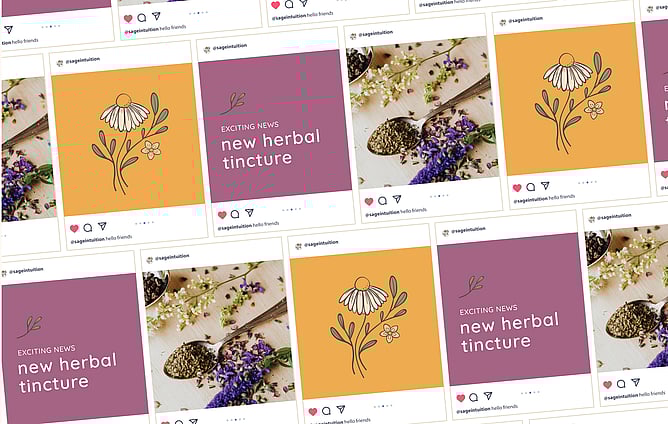 Image of quick tips graphic. Designing for social media blog. New Zealand.