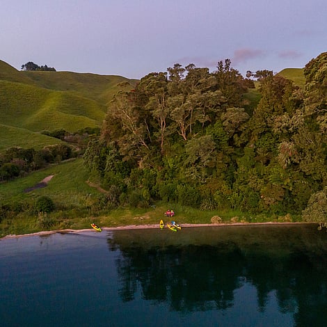 New Zealand's rolling green hills create a stunning back drop as we explore Rotorua