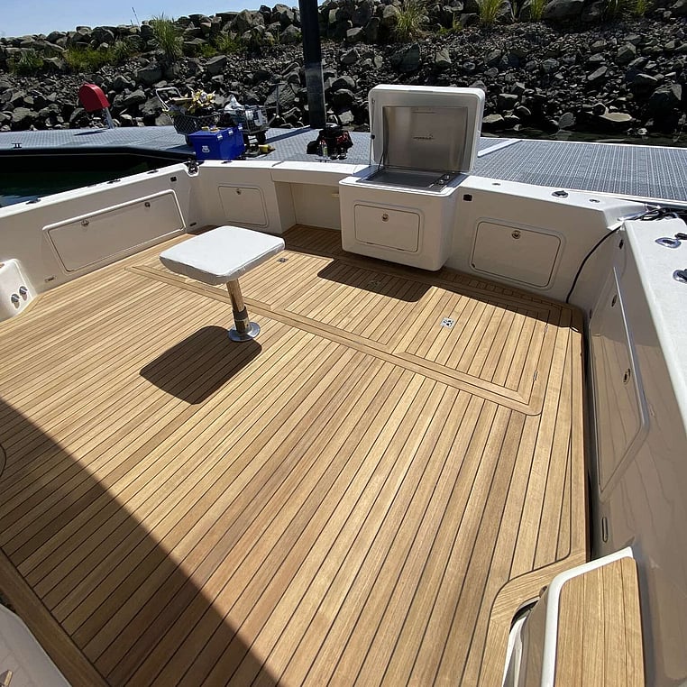 Teak decking replacement