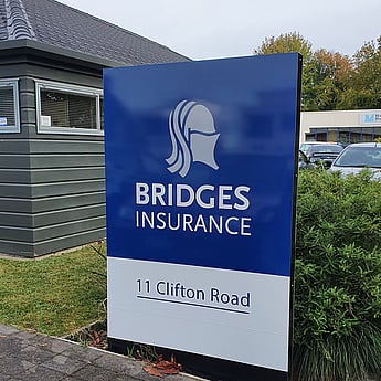 Professional building signage in Hamilton by Sign Logic