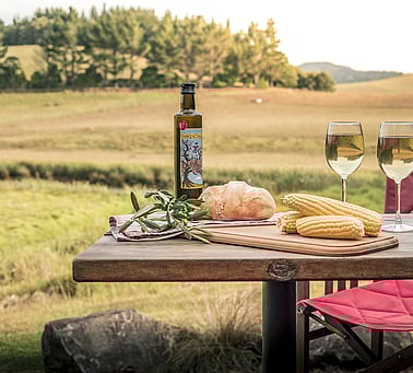 Alfresco Afternoon Tea at Riverside with Shaken Down Olive Oil