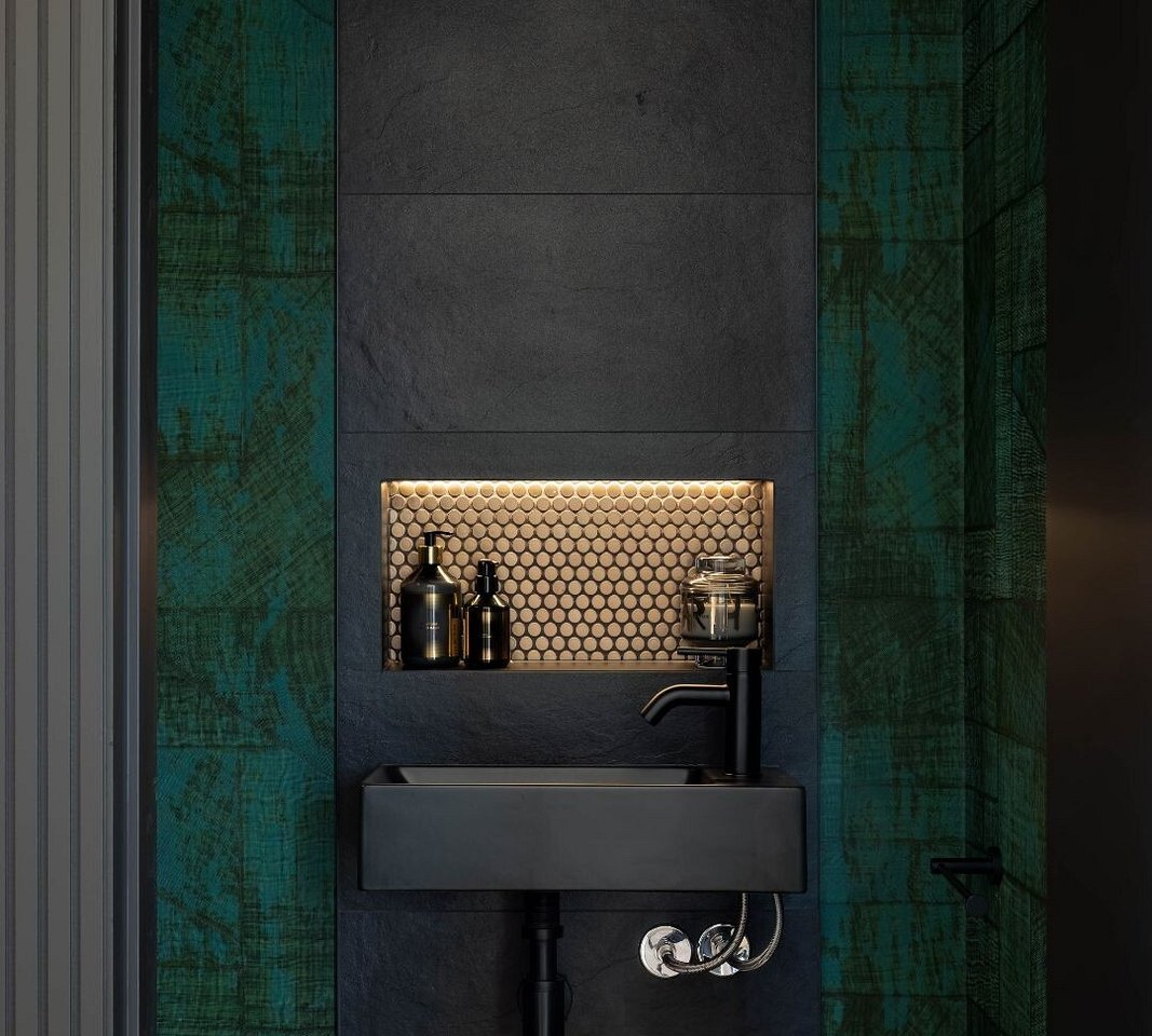 Powder room renovation