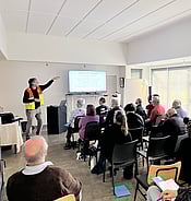 Astronomy workshop by Gareth Davies at Arcus venue on Kapiti Coast