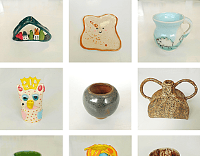 Raku firing, Studio fees, Upcoming road closure