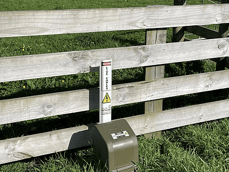 Closeup image of the live cable to 97 Corcoran Road, Te Pahu House & Land Package available with Waikato residential builders, Whitechurch Construction Limited. New Zealand