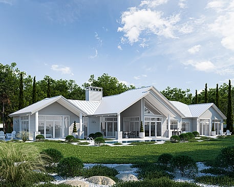 Whitechurch Construction, Waikato residential builders. Image of Dalwhinnie Lifestyle Home Plan.