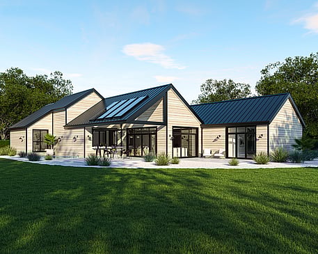 Whitechurch Construction, Waikato residential builders. Image of Banksia Architecture Home Plan.