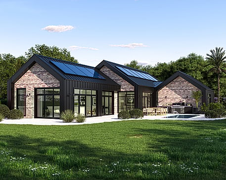 Whitechurch Construction, Waikato residential builders. Image of Tallulah Architecture Home Plan.