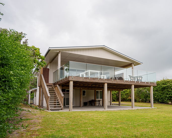 Image of Riverview Road, renovated home by Whitechurch Construction, Waikato residential builders.