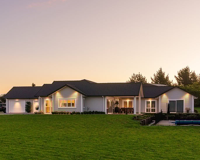 Image of Aubrey Way new build by Whitechurch Construction, Waikato residential builders.