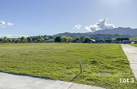 Image of Lot 3 at Amber Views, Collinson Street Subdivision, Pirongia. House & Land Packages available with Whitechurch Construction, quality Waikato builders.