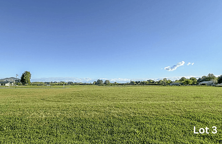 Image of Lot 3 at Amber Views, Collinson Street Subdivision, Pirongia. House & Land Packages available with Whitechurch Construction, quality Waikato builders.