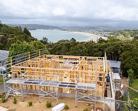 Image of the Whitechurch Construction team building. Waikato residential builders.