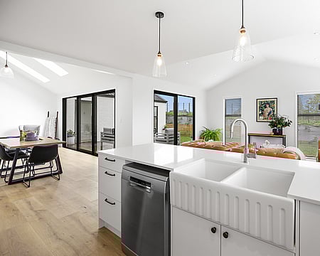 Interior images of Gateway Road new build by Whitechurch Construction, Waikato residential builders.