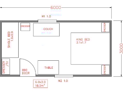 Large Cabin for rent $140 per week