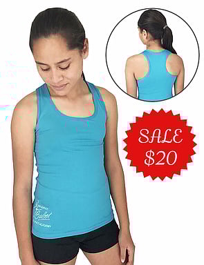 Muscleback Singlet - JAZZ CLASSES-RRP $45.99- - - - - - - - - - - - - - - ADD TO CART >