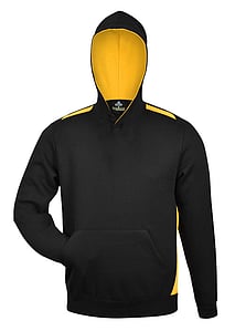 Paterson Hoodie - RRP $45.99-BLACK/GOLD- - - - - - - - - - -ADD TO CART >