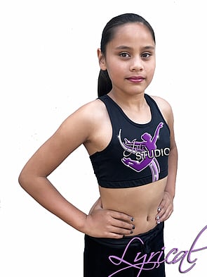 Jet&eacute; Studio Croptop - DELIVERY IN 6-8 WEEKS-Child $29.99 / Adult $36.99- - - - - - - - - - - - - - ADD TO CART >