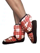 Tartan Snuggle Boots - RRP $52.99-RED- - - - - - - - - - - - - - - -ADD TO CART >