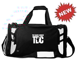 TDC White Sports Bag - $69.99 - PERSONALISE YOURS-PRICE $79.99- - - - - - - - - - - - -ADD TO CART >