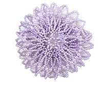 Beaded Bun Cover - MAUVE-PRICE $13.99- - - - - - - - - - - - ADD TO CART >