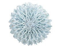 Beaded Bun Cover - BLUE-PRICE $13.99- - - - - - - - - - - - ADD TO CART >