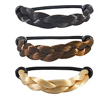 Plaited Hair Tie - BLONDE, BROWN or BLACK-PRICE $7.99- - - - - - - - - - - - - - ADD TO CART >