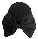 Bow with Bun Net - BLACK-PRICE $8.99- - - - - - - - - ADD TO CART >