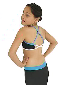 Tri-Colour Croptop - $15 - TWO LEFT! CHILD 4 or ADULT XS-Usually $24.99- - - - - - - - - - - - ADD TO CART >