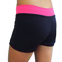Agile Hotpants - CLEARANCE $20-BLACK/CERISE- - - - - - - - - - - - - - ADD TO CART >