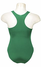 Racerback Leotard - CLEARANCE $20-GREEN- - - - - - - - - - -ADD TO CART >