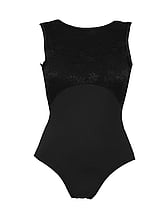 Spaghetti Strap Ballet leotard with V-Neck Royal